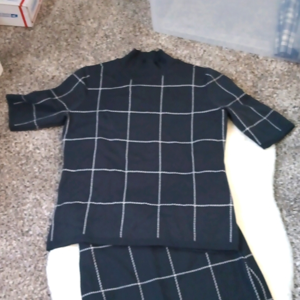 Ann Taylor Sweater Set (Top/medium and Skirt/small)